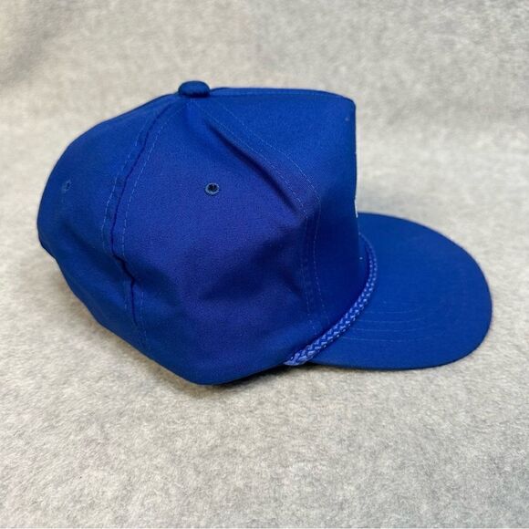 Vintage National Fire Control Trucker Hat Blue Rope Brim Snapback High Point NC - Picture 4 of 10